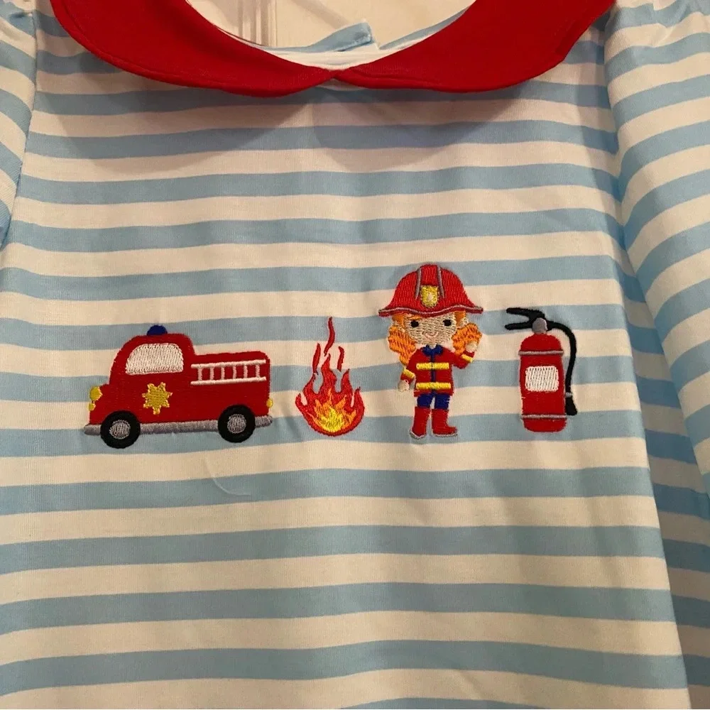 New Girl’s Fireman Romper
